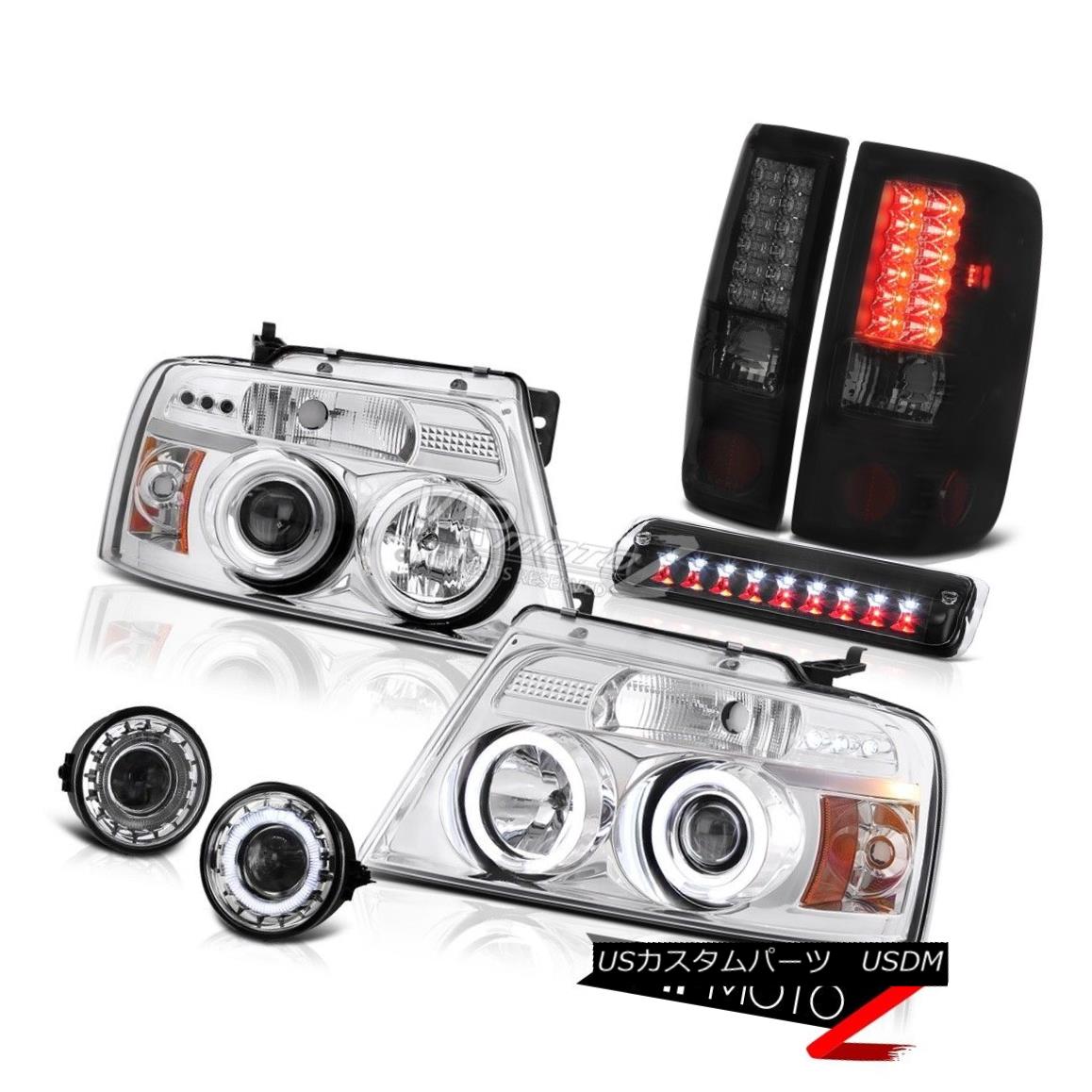 ヘッドライト 06-08 Ford F150 FX4 Fog Lamps Black 3rd Brake Light Headlamps Taillights Newest 06-08フォードF150 FX4フォグランプブラック第3ブレーキライトヘッドランプテールライト最新 【並行輸入品】