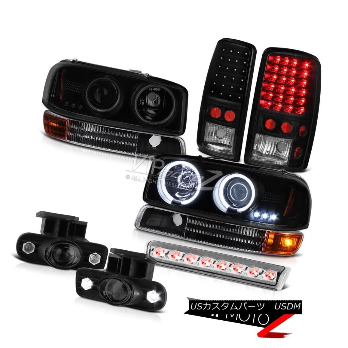ヘッドライト 2000-2006 GMC Yukon Headlights CCFL Halo Tail Lights LED DRL FogLights High Stop 2000-2006 GMC YukonヘッドライトCCFL Halo Tail Lights LED DRL FogLightsハイストップ 【並行輸入品】