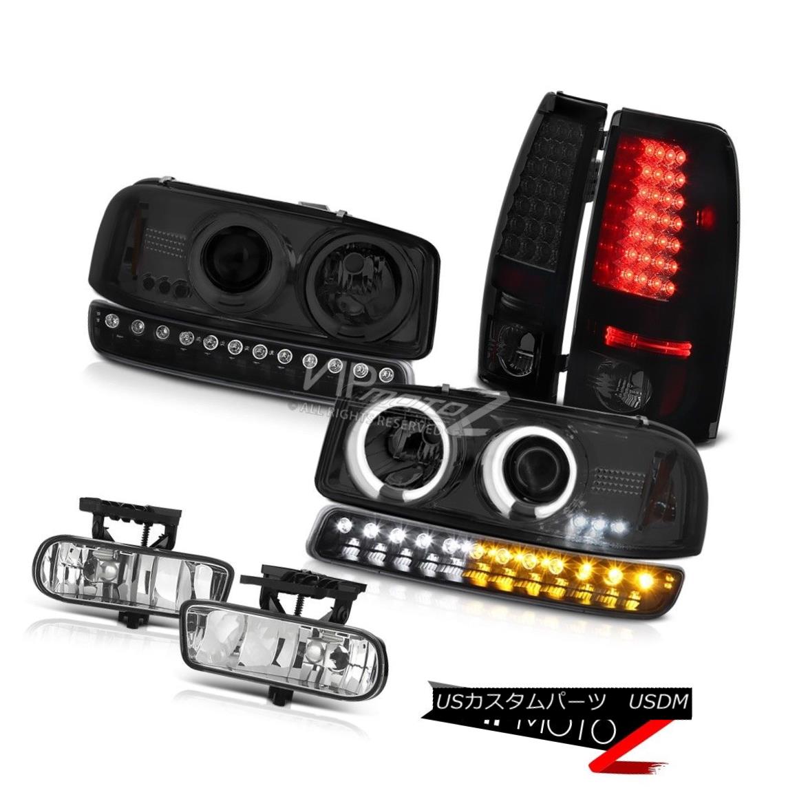 ヘッドライト 99-02 Sierra SL Foglights led tail lamps parking light ccfl projector headlamps 99-02シエラSL Foglightsはテールランプの駐車ライトccflプロジェクターヘッドライトを導いた 【並行輸入品】
