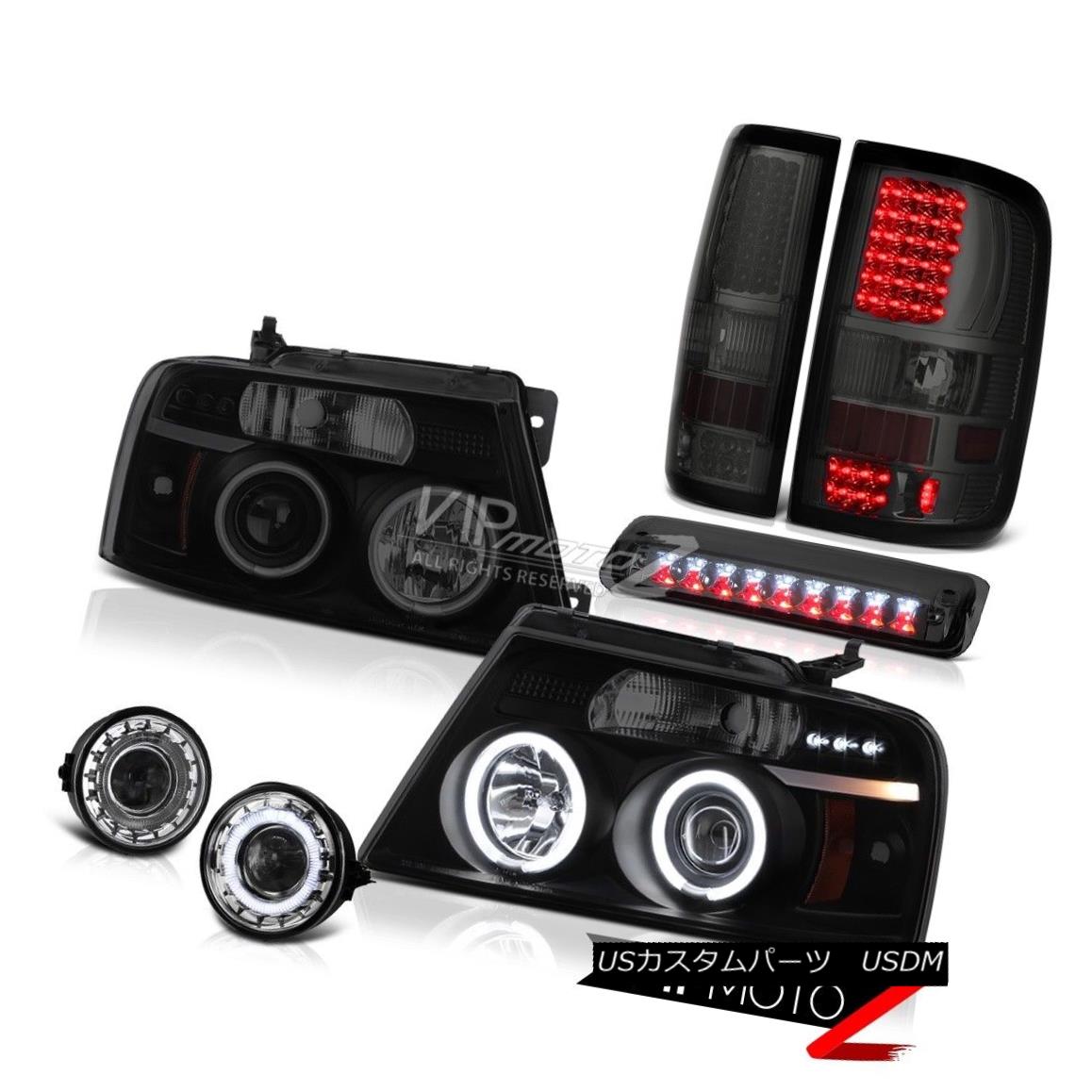 ヘッドライト 2006-2008 Ford F150 XLT Fog Lights Roof Cab Light Tail Headlamps SMD Brightest 2006-2008フォードF150 XLTフォグライトルーフキャブライトテールヘッドランプSMDブライト 【並行輸入品】