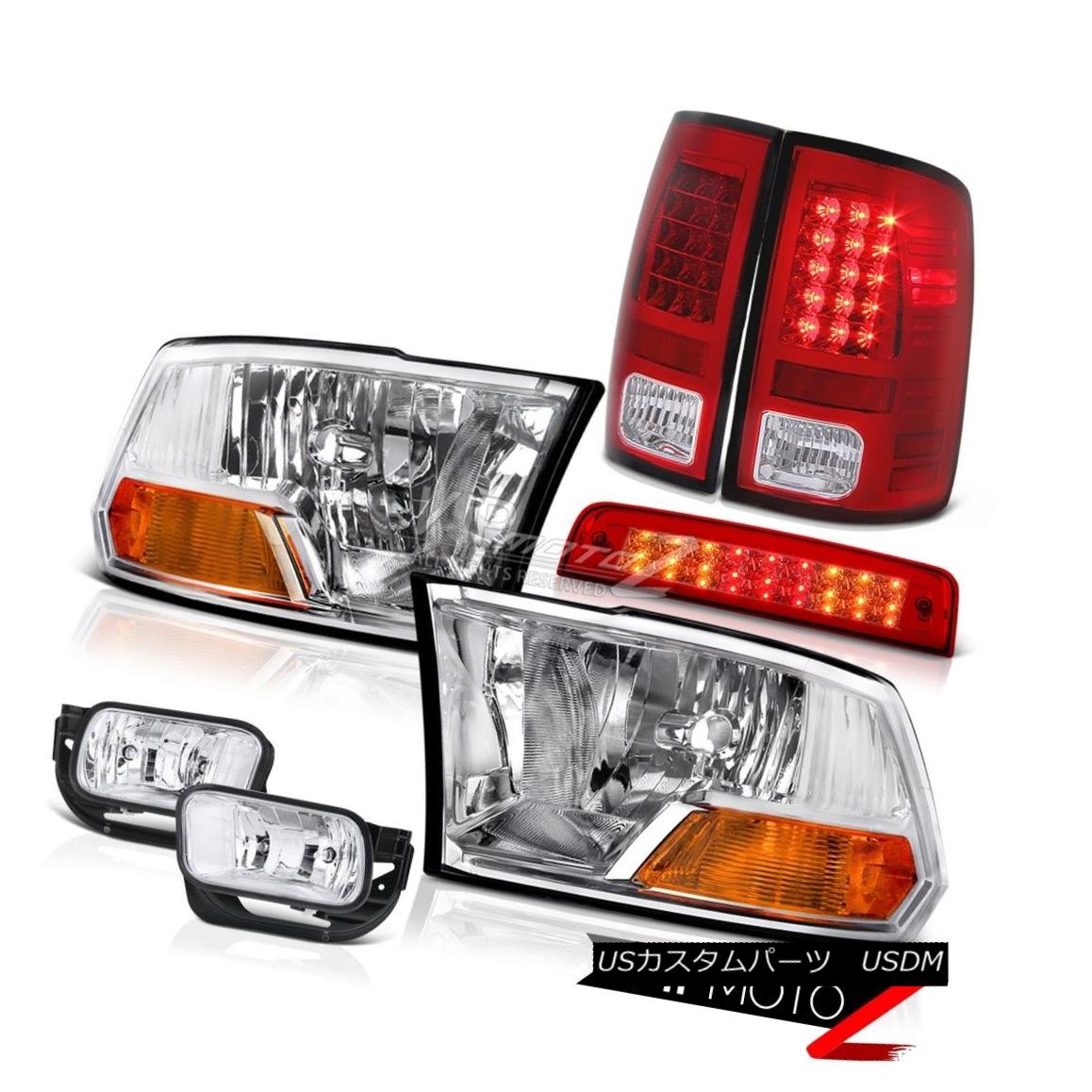 ヘッドライト 2010-2016 Ram 3500 6.4L 3RD Brake Light Fog Lights Tail Headlights SMD Assembly 2010-2016 Ram 3500 6.4L 3RDブレーキライトフォグライトテールヘッドライトSMDアセンブリ 【並行輸入品】