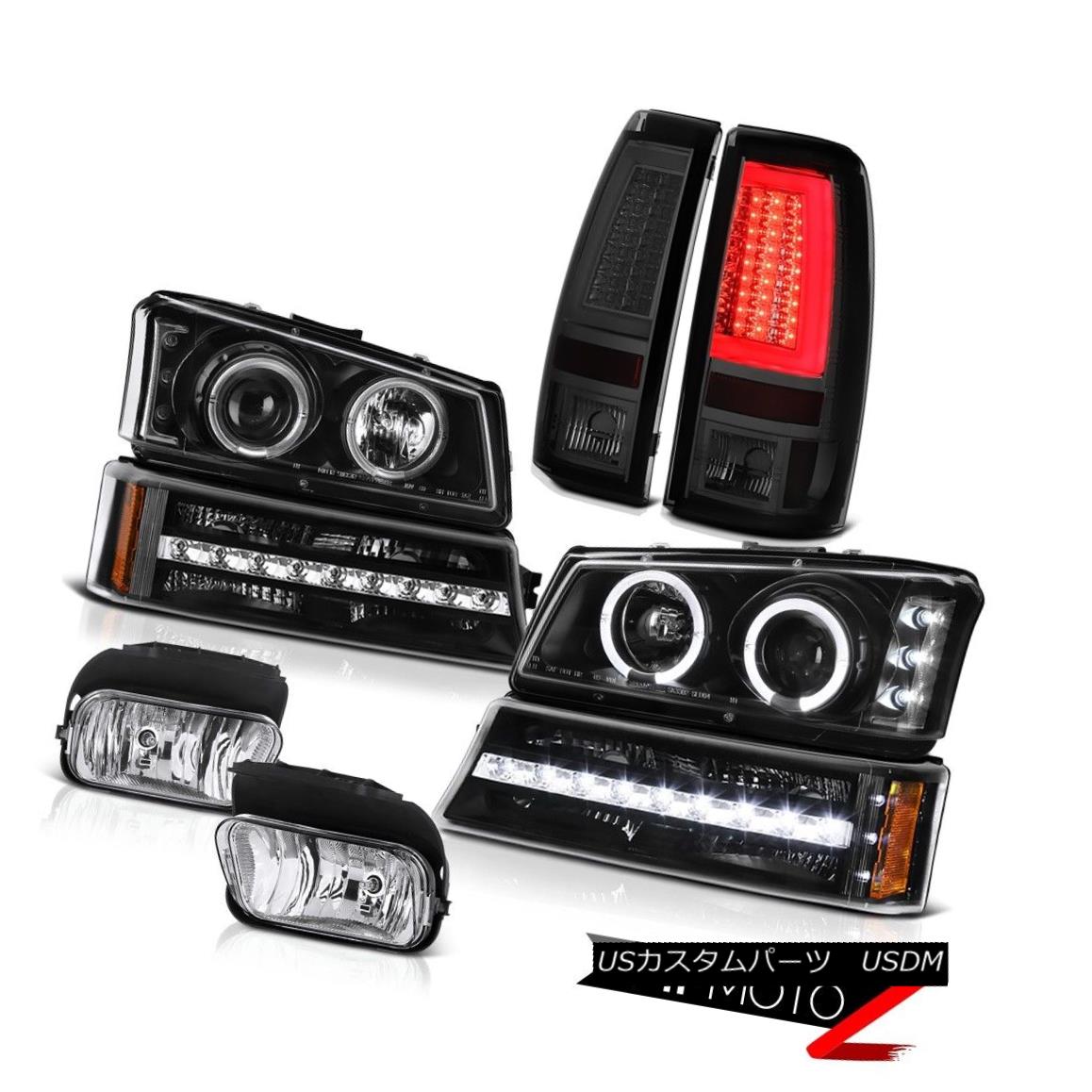 ヘッドライト 03-06 Chevy Silverado Rear Brake Lamps Fog Bumper Light Headlights \