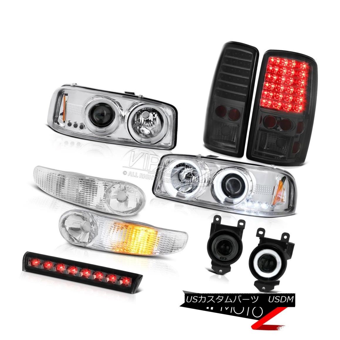 ヘッドライト Projector Headlights CCFL Parking LED Taillights Fog 3rd Brake 01-06 Yukon 6.0L プロジェクターヘッドライトCCFL駐車場LED曇り霧フォード3rdブレーキ01-06ユーコン6.0L 【並行輸入品】