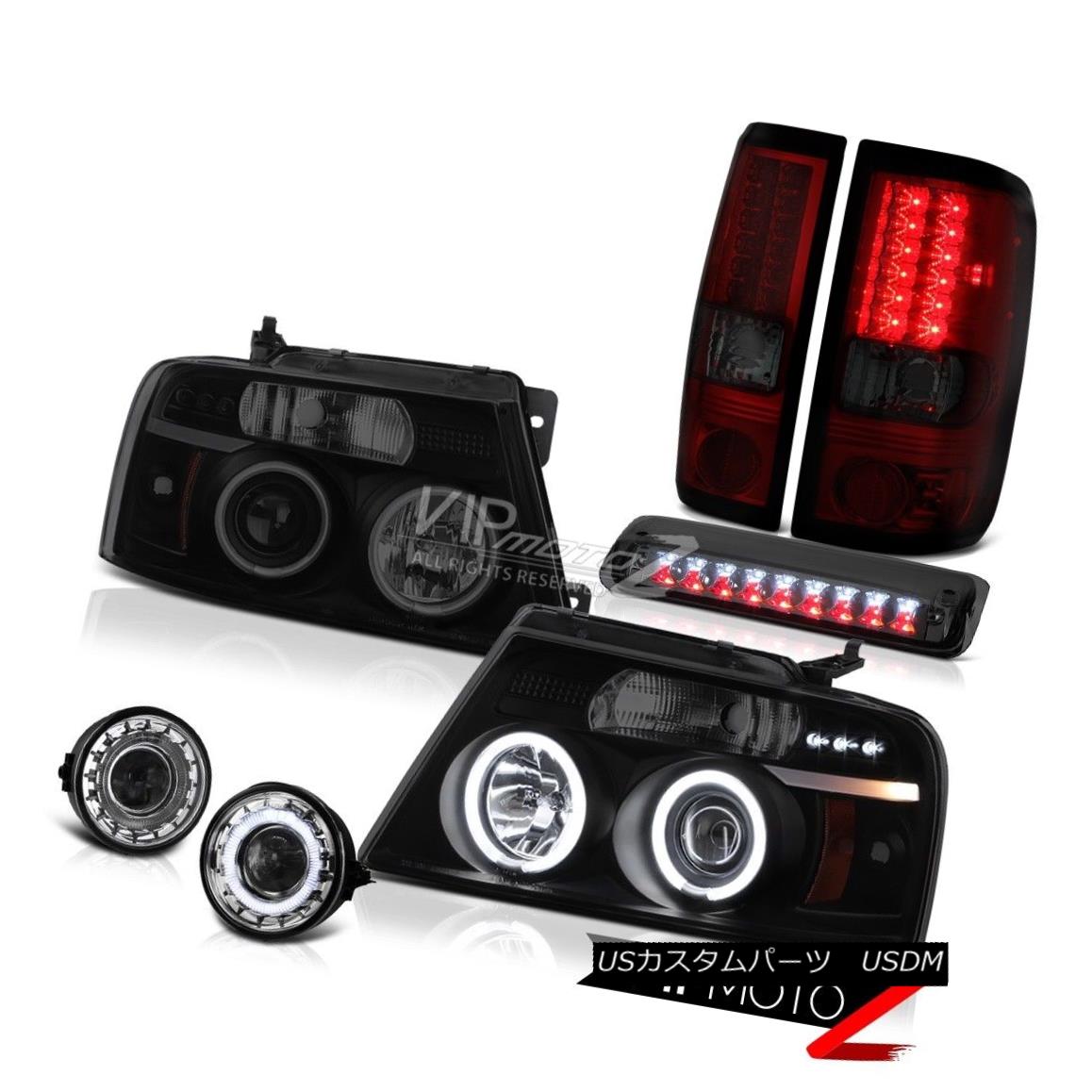 ヘッドライト 06-08 Ford F150 FX4 Fog Lights Roof Cab Light Headlights Tail LED CCFL Rim SMD 06-08 Ford F150 FX4フォグライトルーフキャブライトヘッドライトテールLED CCFLリムSMD 【並行輸入品】