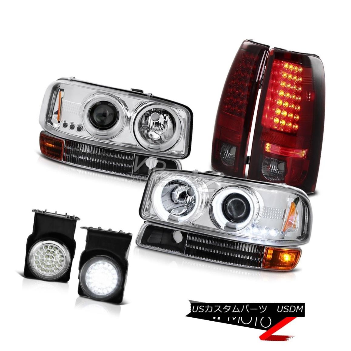 ヘッドライト 03 Sierra Vortec Max Projector Headlight CCFL Angel Eye Signal LED Tail Lamp Fog 03 Sierra Vortec MaxプロジェクターヘッドライトCCFLエンジェルアイ信号LEDテールランプフォグ 【並行輸入品】