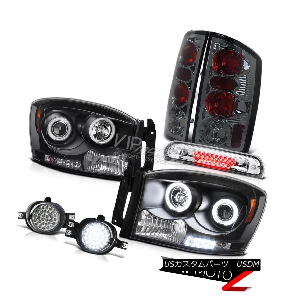 ヘッドライト C.C.F.L Headlights Rear Brake Tail Lights LED Fog Third Cargo 2006 Dodge Ram V6 C.C.F.LヘッドライトリアブレーキテールライトLED Fog Third Cargo 2006 Dodge Ram V6 【並行輸入品】
