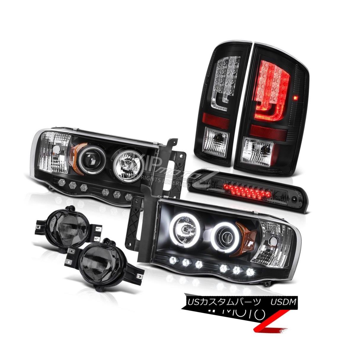 ヘッドライト 2003-2005 Dodge Ram 2500 SLT Tail Lights Headlamps Fog High STop Lamp Tron Tube 2003-2005 Dodge Ram 2500 SLTテールライトヘッドランプフォグハイSTopランプTronチューブ 【並行輸入品】