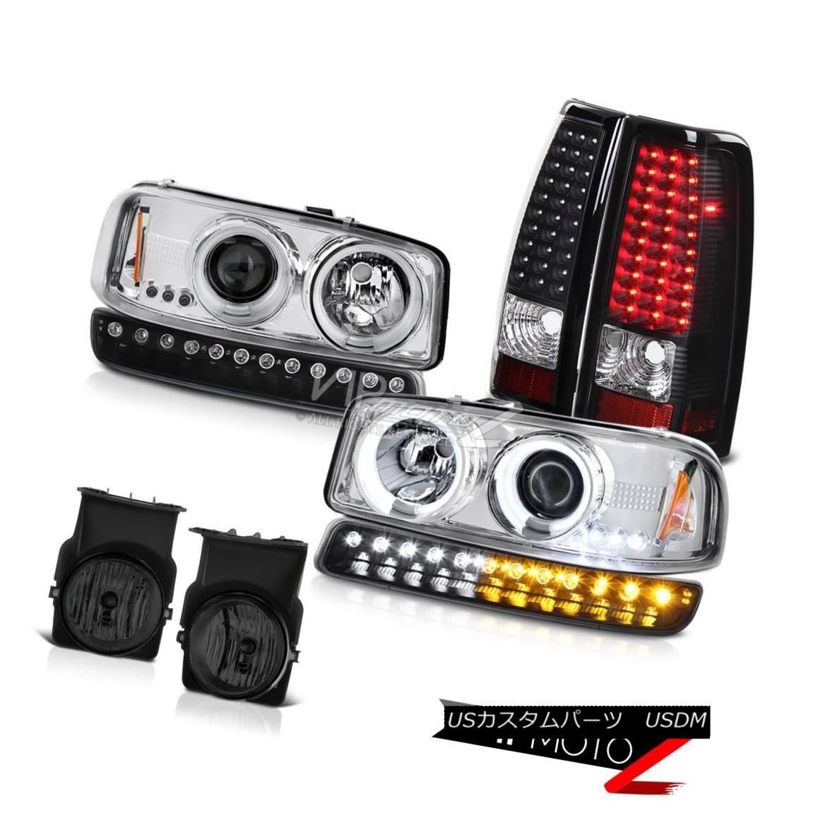 ヘッドライト 03-06 Sierra WT Foglights smd tail lamps signal lamp ccfl projector headlights 03-06シエラWTフォグライトsmdテールランプ信号ランプccflプロジェクターヘッドライト 【並行輸入品】