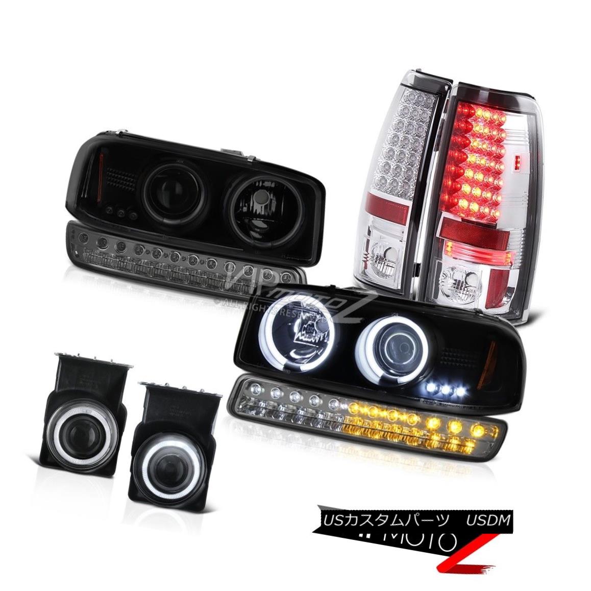 ヘッドライト 2003-2006 Sierra WT Euro clear Foglights SMD Tail Lights Bumper Light Headlights 2003-2006シエラWTユーロクリアフォグライトSMDテールライトバンパーライトヘッドライト 【並行輸入品】