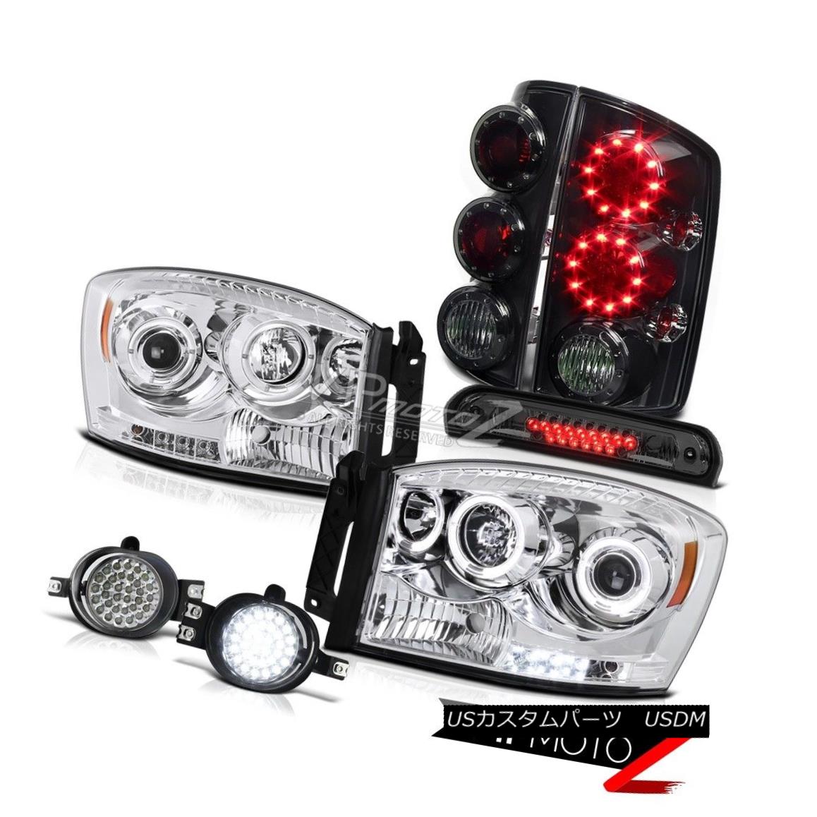 ヘッドライト Angel Eye Headlight Tail Light LED Fog Roof Brake Cargo LED 2006 Dodge Ram V8 エンジェルアイヘッドライトテールライトLEDフォグルーフブレーキカーゴLED 2006 Dodge Ram V8 【並行輸入品】
