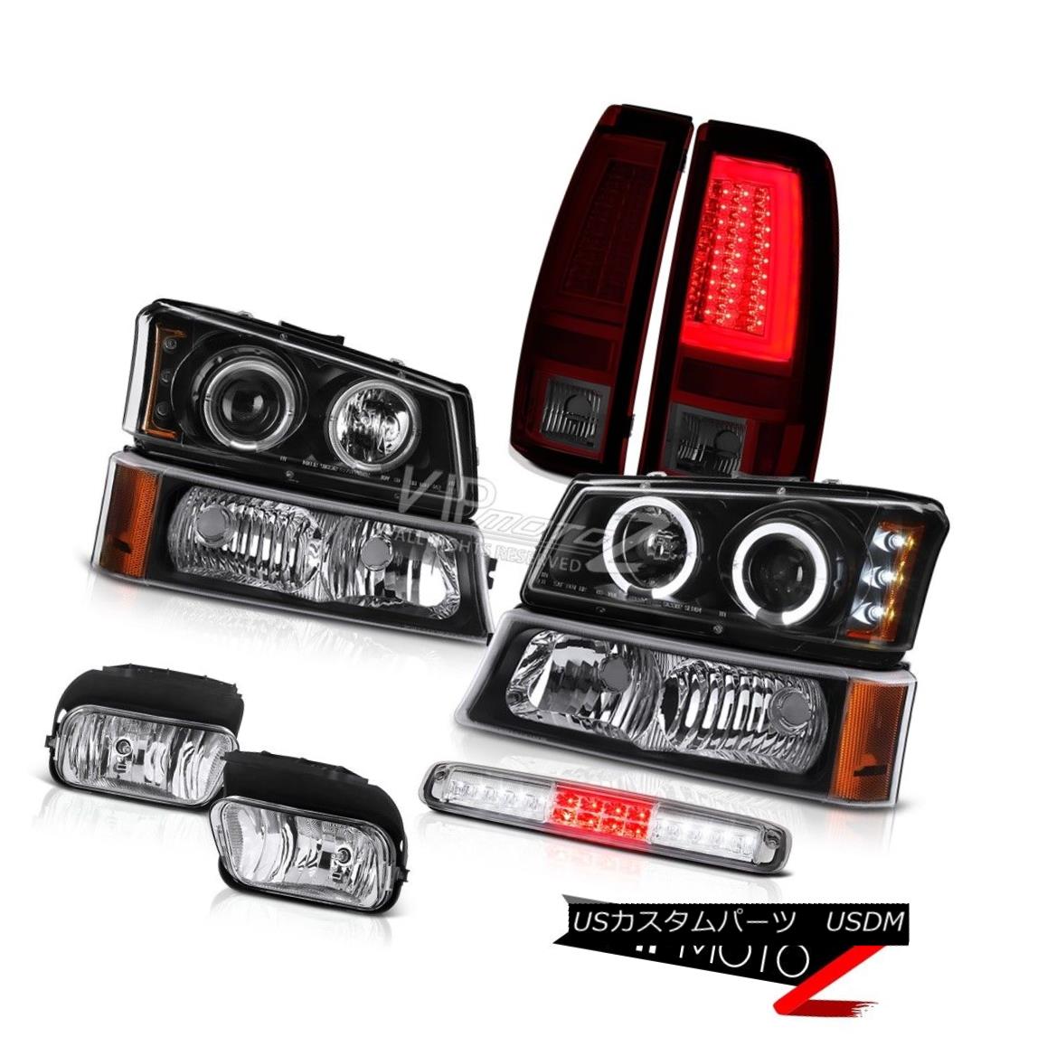 ヘッドライト 03-06 Chevy Silverado Tail Lights Foglights Bumper Light High Stop Headlamps LED 03-06 Chevy SilveradoテールライトフォグライトバンパーライトハイストップヘッドランプLED 【並行輸入品】
