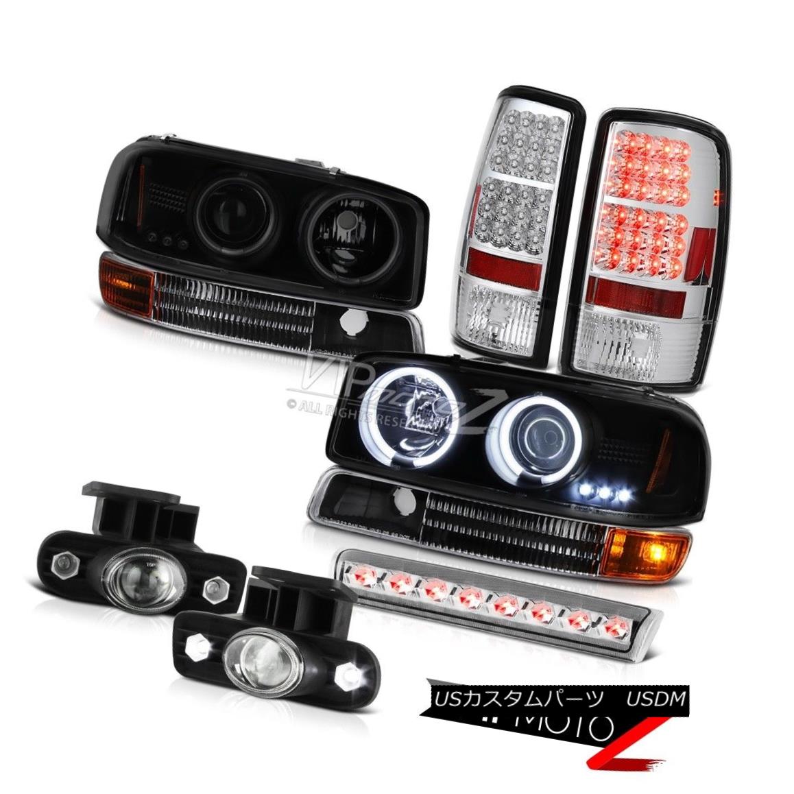 ヘッドライト Projector Headlight CCFL Halo LED Taillamps FogLight Third Brake 2000-2006 Yukon プロジェクターヘッドライトCCFL Halo LED Taillamps FogLight Third Brake 2000-2006 Yukon 【並行輸入品】