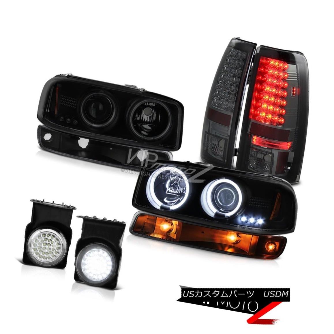 ヘッドライト 03-06 Sierra GMT800 Foglamps smd taillights black signal light ccfl headlamps 03-06 Sierra GMT800 Foglamps smdテールライトブラックシグナルライトccflヘッドライト 【並行輸入品】