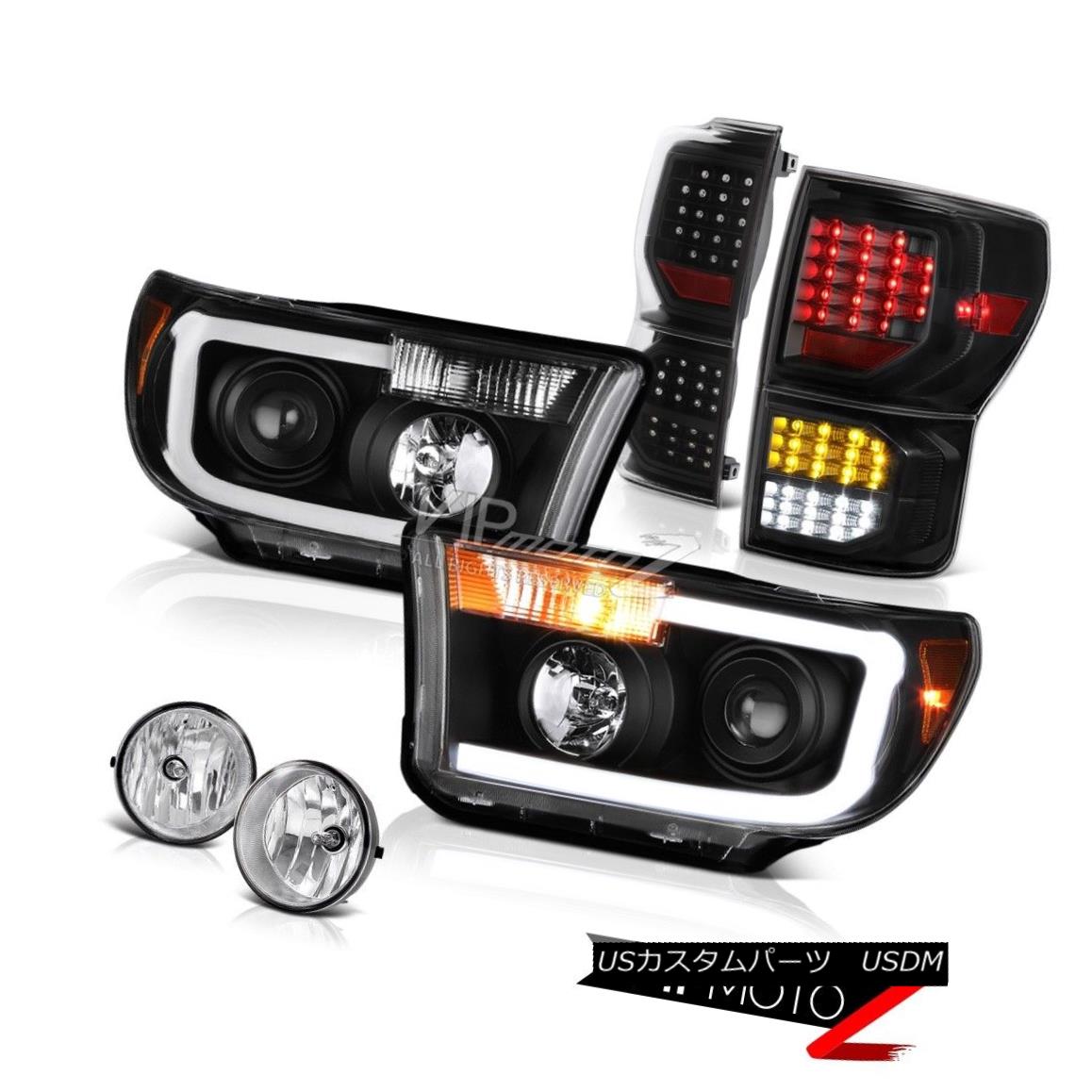 ヘッドライト 07-13 Toyota Tundra Platinum Tail Brake Lamps Headlamps Fog Lights Crystal Lens 07-13トヨタトンドラプラチナテールブレーキランプヘッドランプフォグライトクリスタルレンズ 【並行輸入品】 78,106円