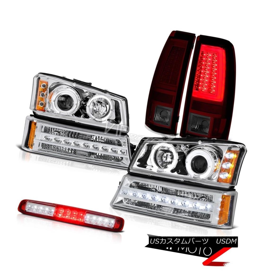 ヘッドライト 03 04 05 06 Silverado Taillamps Roof Cargo Light Clear Chrome Signal Headlamps 03 04 05 06 Silverado Taillamps Roof Cargoライトクリアクロームシグナルヘッドランプ 【並行輸入品】