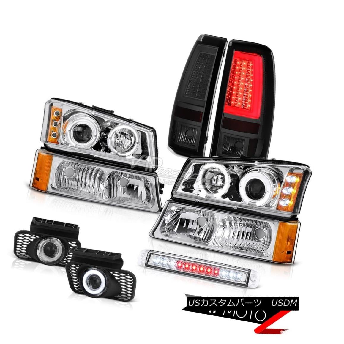 ヘッドライト 03-06 Silverado 3500Hd Taillamps Roof Cargo Light Bumper Foglamps Headlamps LED 03-06 Silverado 3500Hdタイルランプ屋根カーゴライトバンパーフォグランプヘッドランプLED 【並行輸入品】