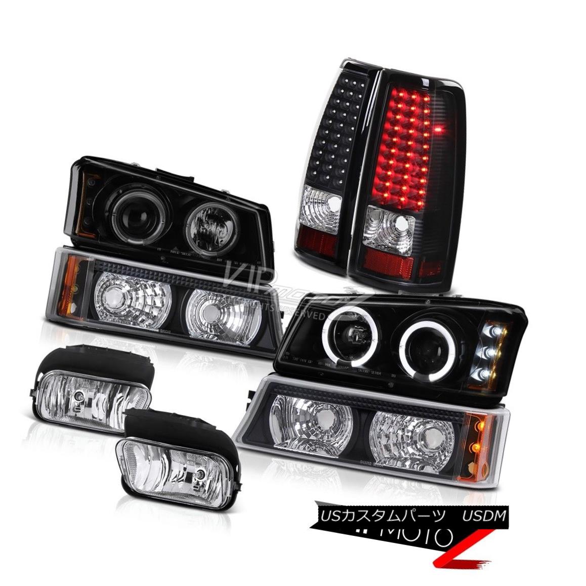 ヘッドライト 03 04 05 06 Silverado LTZ LED Headlight Black Bumper Tail Lights Driving Foglamp 03 04 05 06 Silverado LTZ LEDヘッドライトブラックバンパーテールライトDriving Foglamp 【並行輸入品】ヘッドライト