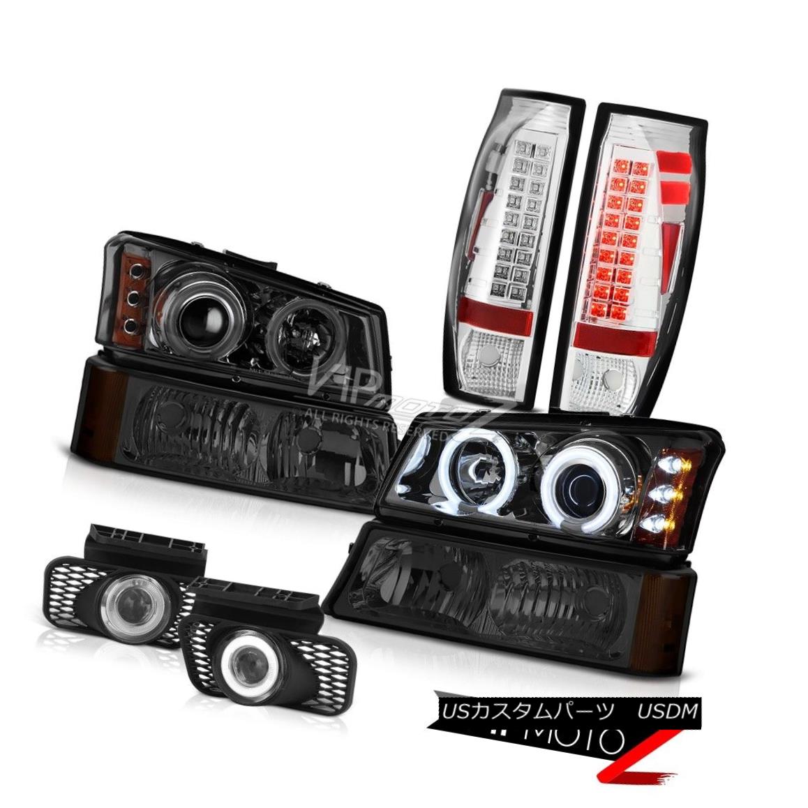 ヘッドライト 2003-2006 Avalanche Euro Chrome Fog Lamps Taillights Parking Lamp Headlamps SMD 2003-2006雪崩のユーロクロームフォグランプ尾灯パーキングランプヘッドランプSMD 【並行輸入品】