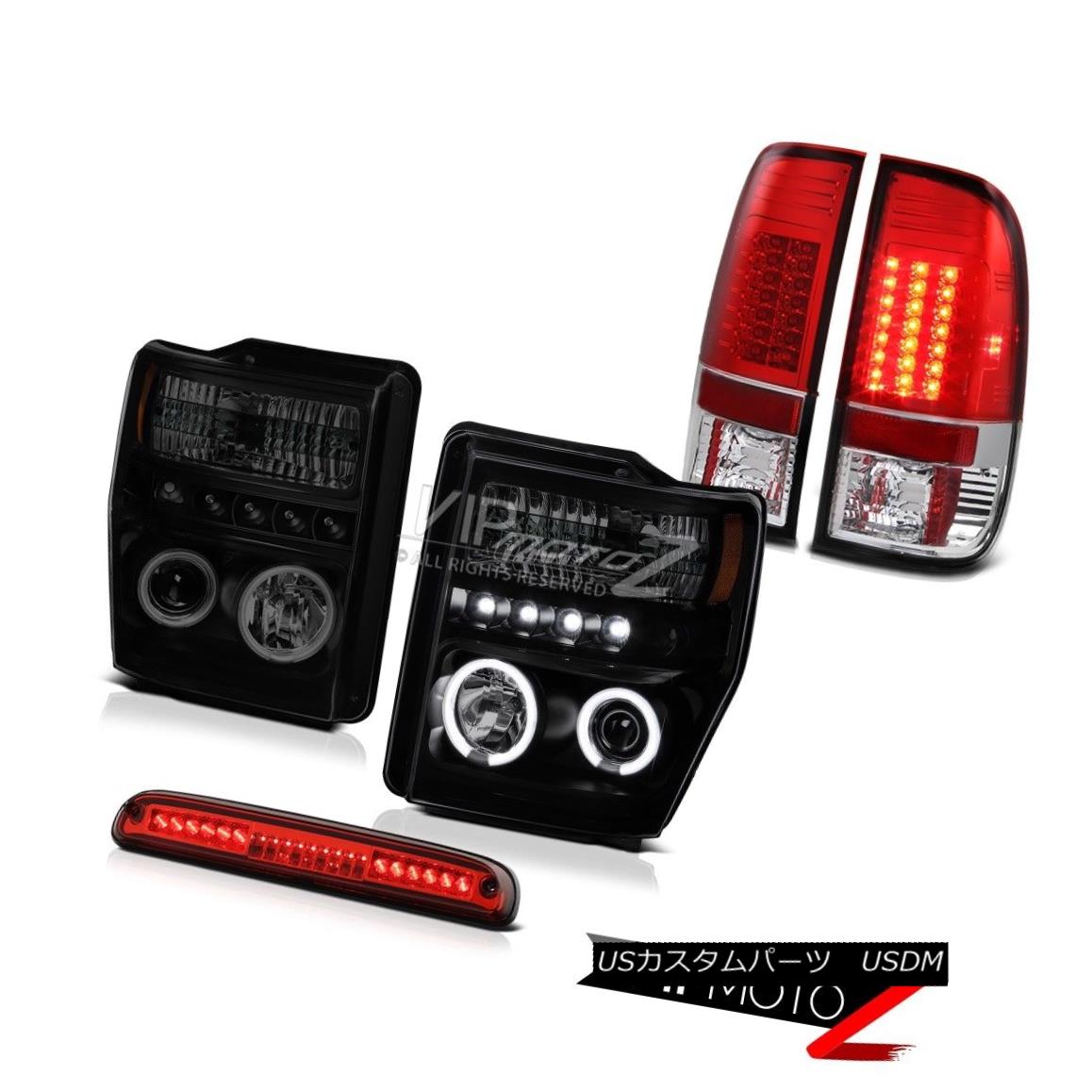 ヘッドライト CCFL Angel Eye Headlights Cargo Brake Tail Lights LED 08-10 F250 Harley Davidson CCFLエンジェルアイヘッドライトカーゴブレーキテールライトLED 08-10 F250ハーレーダビッドソン 【並行輸入品】