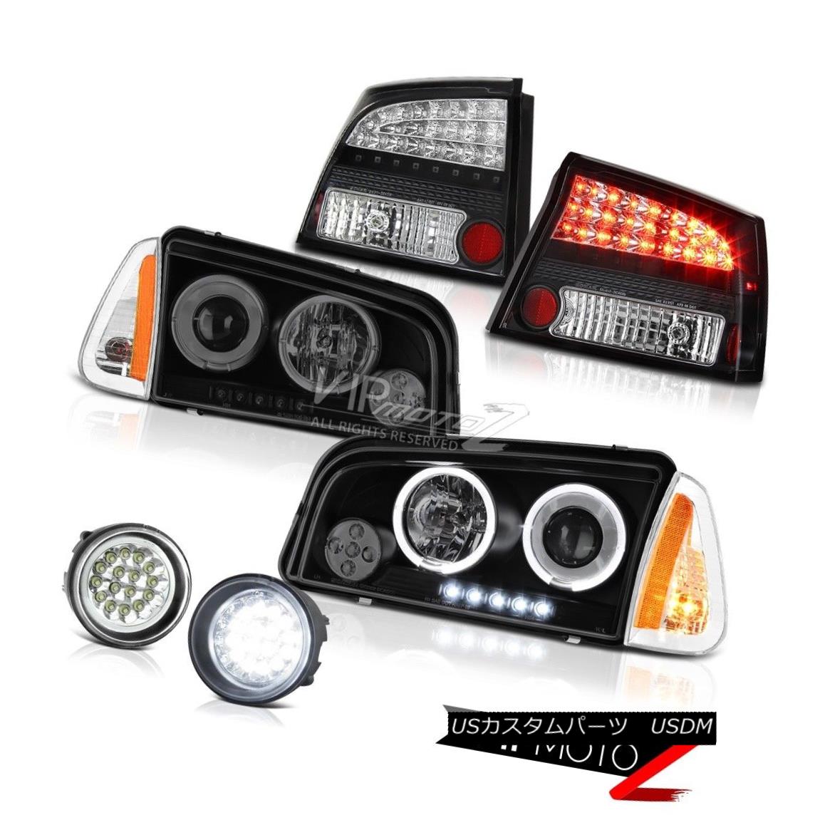 ヘッドライト 06 07 08 Dodge Charger 3.5L Euro chrome fog lights tail parking light Headlights 06 07 08ダッジチャージャー3.5Lユーロクロームフォグライトテールパーキングライトヘッドライト 【並行輸入品】