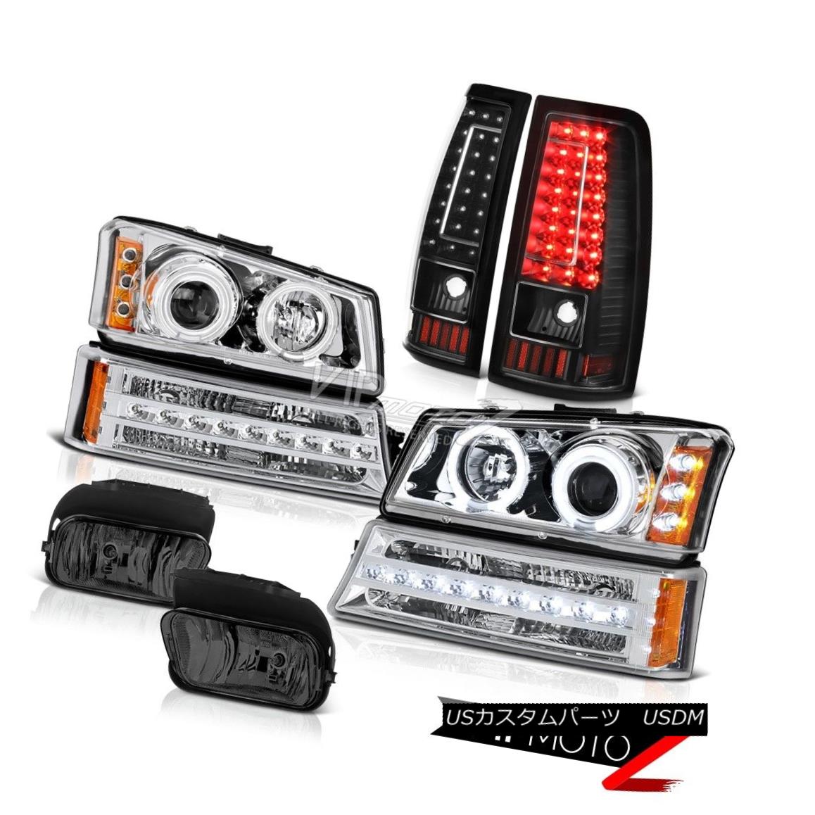 ヘッドライト 2003-2006 Silverado 3500Hd Fog Lights Parking Brake Clear Chrome Lamp Headlamps 2003-2006 Silverado 3500Hdフォグライトパーキングブレーキクリアクロームランプヘッドランプ 【並行輸入品】