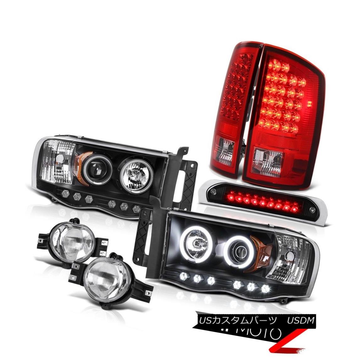 ヘッドライト 02 03 04 05 Dodge Ram Fluorescence Headlights LED Taillight Foglight Brake Cargo 02 03 04 05ダッジラム蛍光灯ヘッドライトLEDテールライトフォグライトブレーキカーゴ 【並行輸入品】