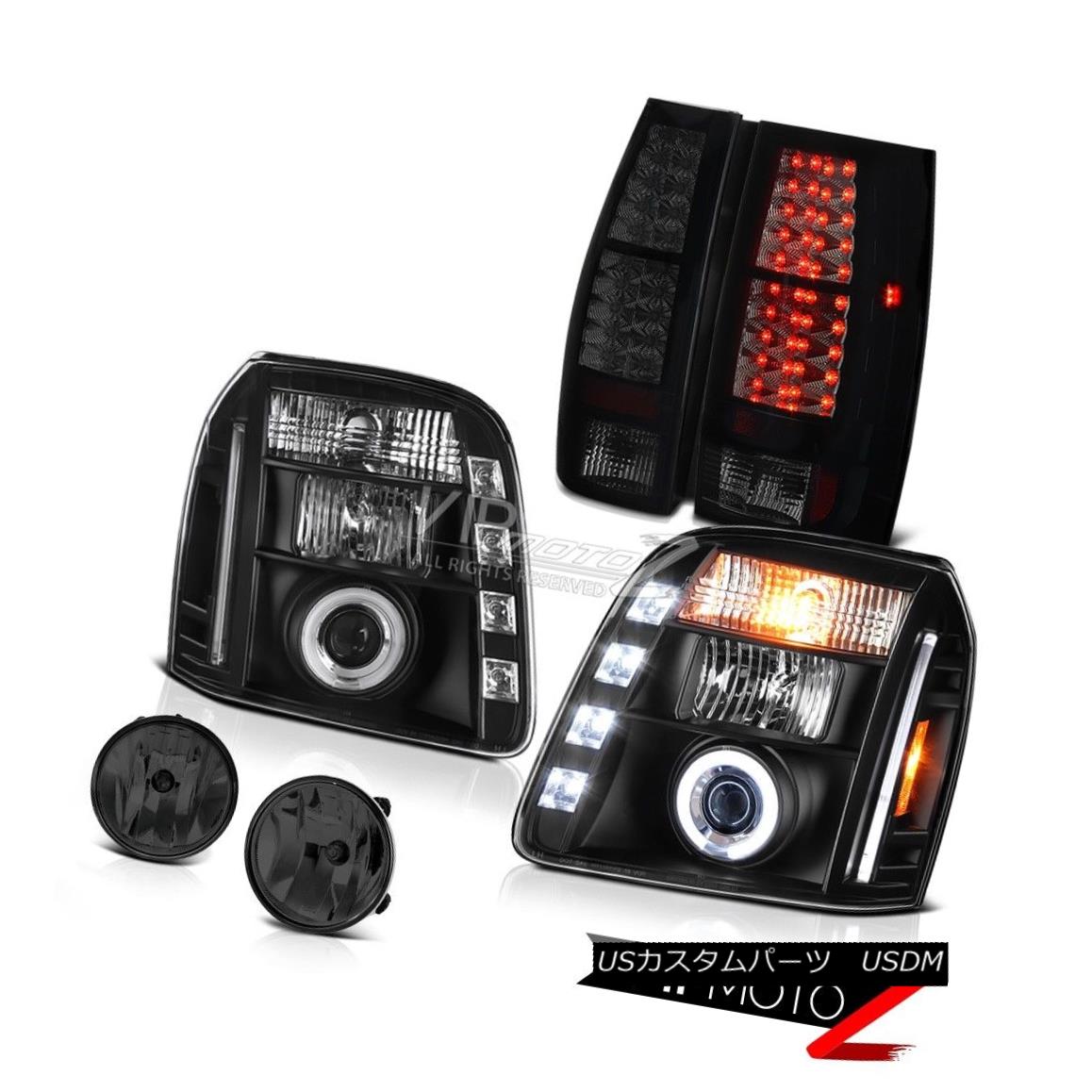 ライト ランプ 21正規激安 ヘッドライト 07 14 Gmc Yukon Sle Smoked Foglamps Taillamps Raven Black Headlights Led Cool 07 14 Gmc Yukon Sleスモークフォグランプタイルランプレイブンブラック ヘッドライトledクール Beachsidecliniccr Com