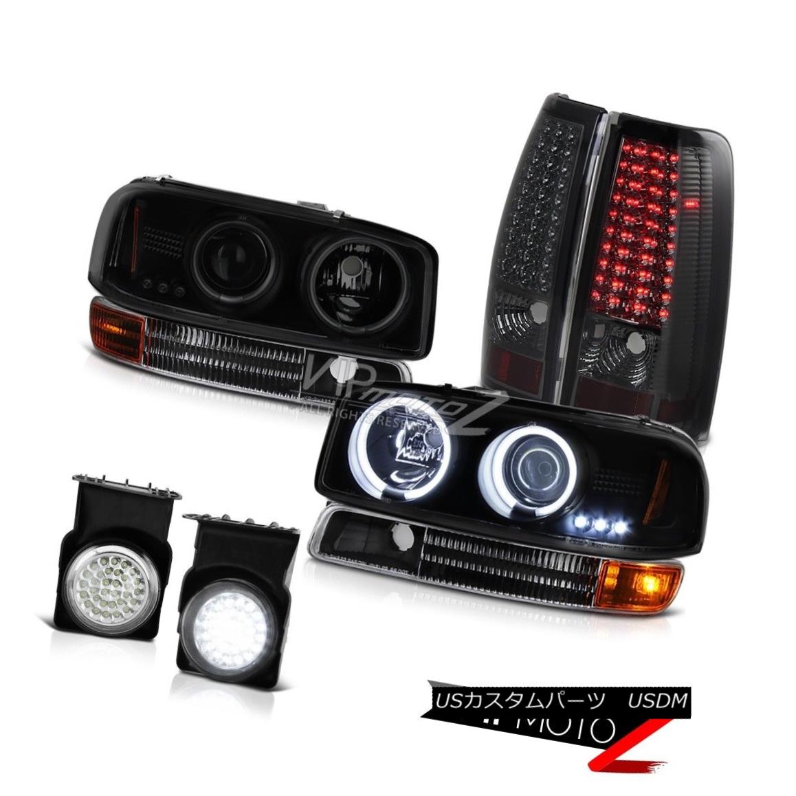 ヘッドライト Sinister Rim Headlight Parking Tinted LED Brake Lights Surface Fog 04-06 Sierra SinisterリムヘッドライトパーキングティンテッドLEDブレーキライトサーフェスフォグ04-06 Sierra 【並行輸入品】