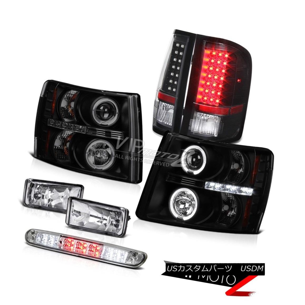 ヘッドライト Daytime Headlight Rear Light Clear Fog High Stop Chrome 2007-13 Silverado Hybrid 昼間ヘッドライトリアライトクリア霧ハイストップクロム2007-13 Silverado Hybrid 【並行輸入品】