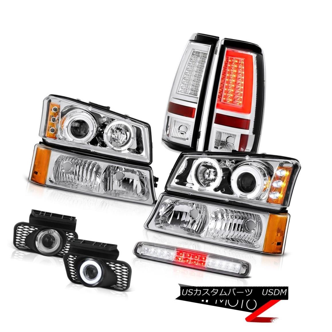 ヘッドライト 03-06 Silverado Taillights Signal Light Roof Cab Foglamps Headlights Tron Tube 03-06 SilveradoテールライトシグナルライトルーフキャブフォグランプヘッドライトTron Tube 【並行輸入品】