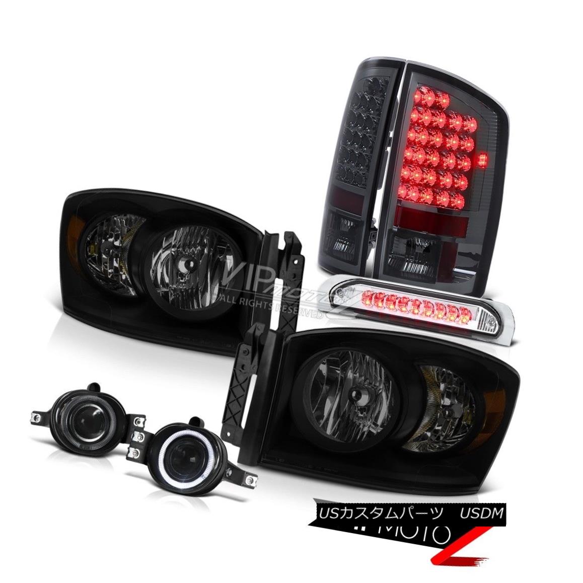 ヘッドライト 07-09 Dodge Ram 2500 3500 Ws Headlamps Foglights Roof Brake Light Rear Lamps 07-09 Dodge Ram 2500 3500 WsヘッドランプFoglightsルーフブレーキライトリアランプ 【並行輸入品】