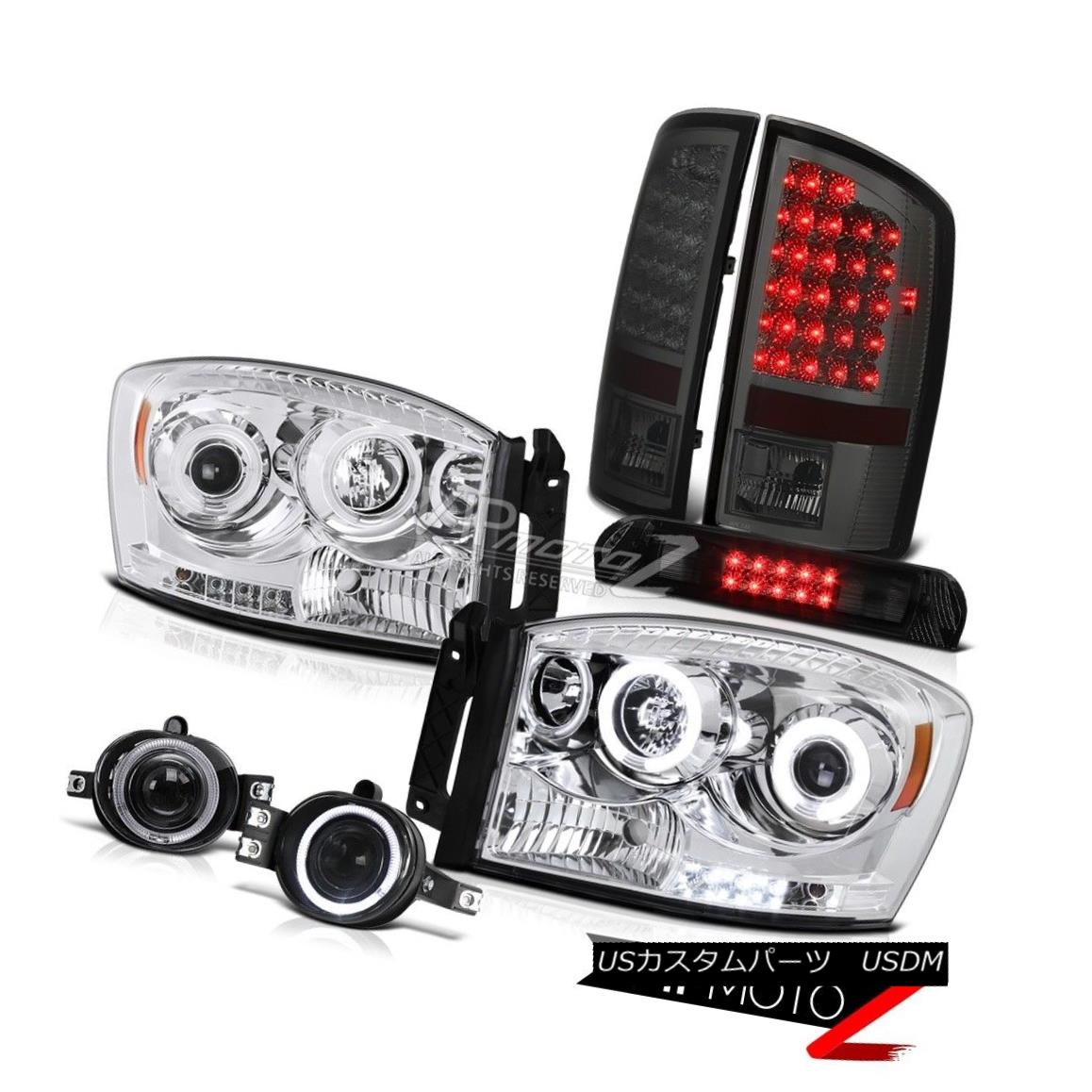 ヘッドライト Halo DRL Headlights Taillight Smoke Fog Roof Brake Cargo LED 2006 Dodge Ram Halo DRLヘッドライトテールライト煙霧屋根ブレーキカーゴLED 2006 Dodge Ram 【並行輸入品】