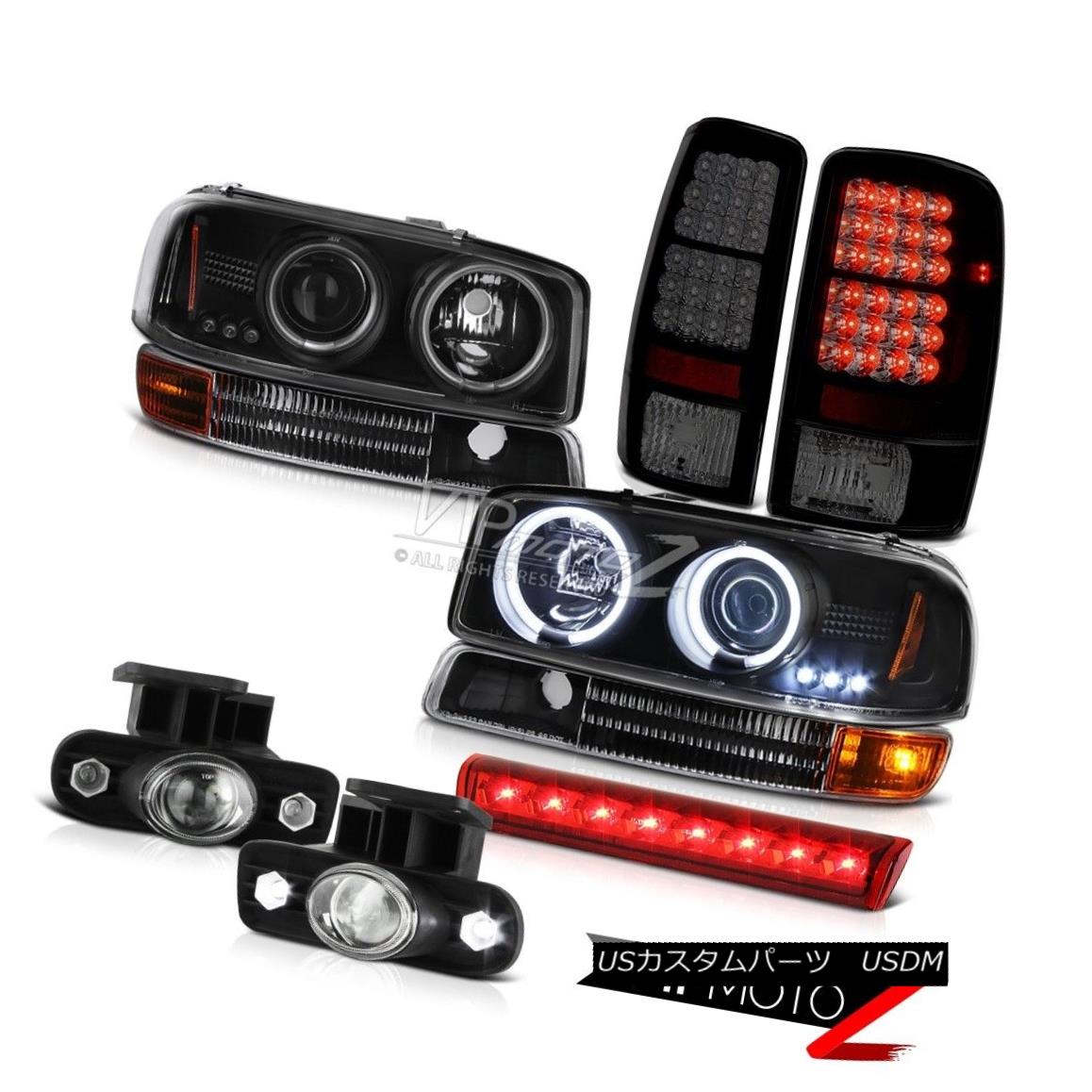 ヘッドライト 2000-2006 Yukon 5.3L CCFL Headlights LED Tail Lights Lamp FogLight 3rd Brake Red 2000-2006 Yukon 5.3L CCFLヘッドライトLEDテールライトランプFogLight 3rdブレーキレッド 【並行輸入品】