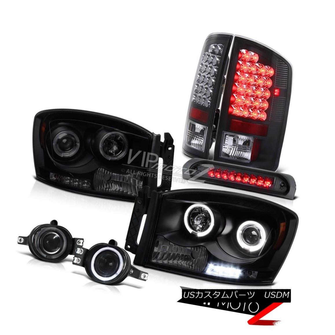ヘッドライト 2006 Ram 1500 2500 3500 LED Daytime Headlight Projector Foglight 3RD Brake Lamps 2006 Ram 1500 2500 3500 LED昼間ヘッドライトプロジェクターFoglight 3RDブレーキランプ 【並行輸入品】