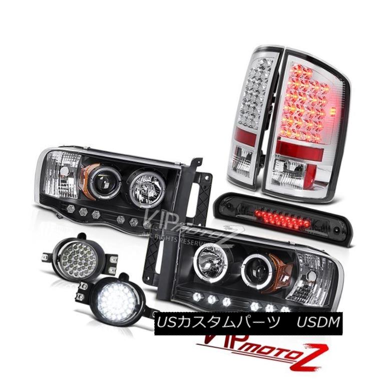 ヘッドライト 02 03 04 05 Ram Hemi Angel Eye Projector Headlights LED Tail Light Fog High Stop 02 03 04 05ラムヘミエンジェルアイプロジェクターヘッドライトLEDテールライトフォグハイストップ 【並行輸入品】