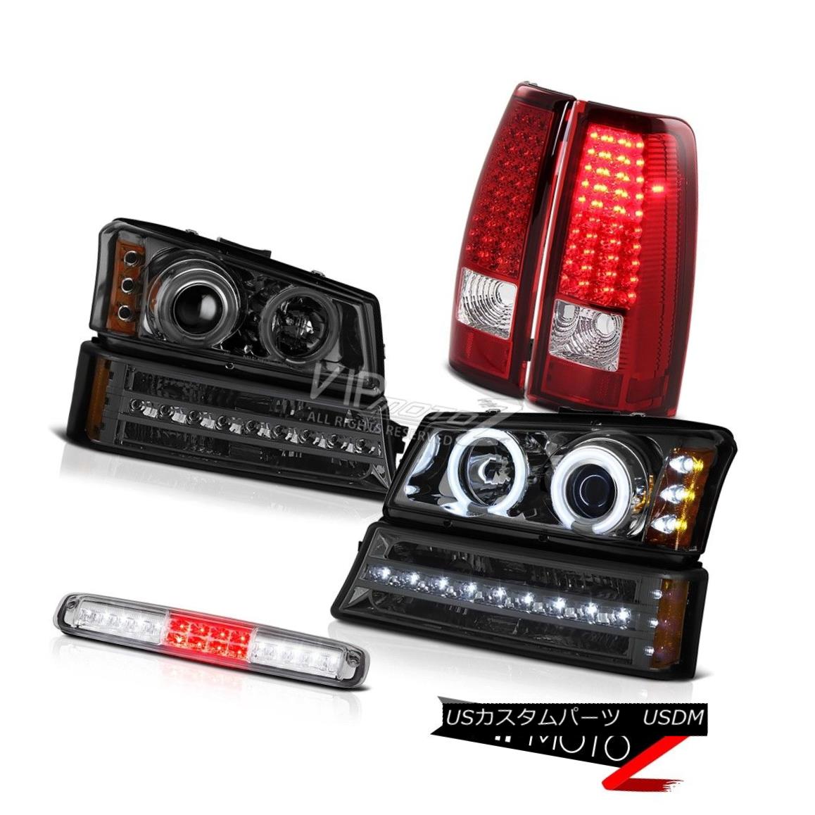 ヘッドライト 03-06 Silverado 2500Hd Chrome 3RD Brake Lamp Smoked Parking Headlights Taillamps 03-06 Silverado 2500Hd Chrome 3RDブレーキランプスモークパーキングヘッドライトタイルランプ 【並行輸入品】 78,106円