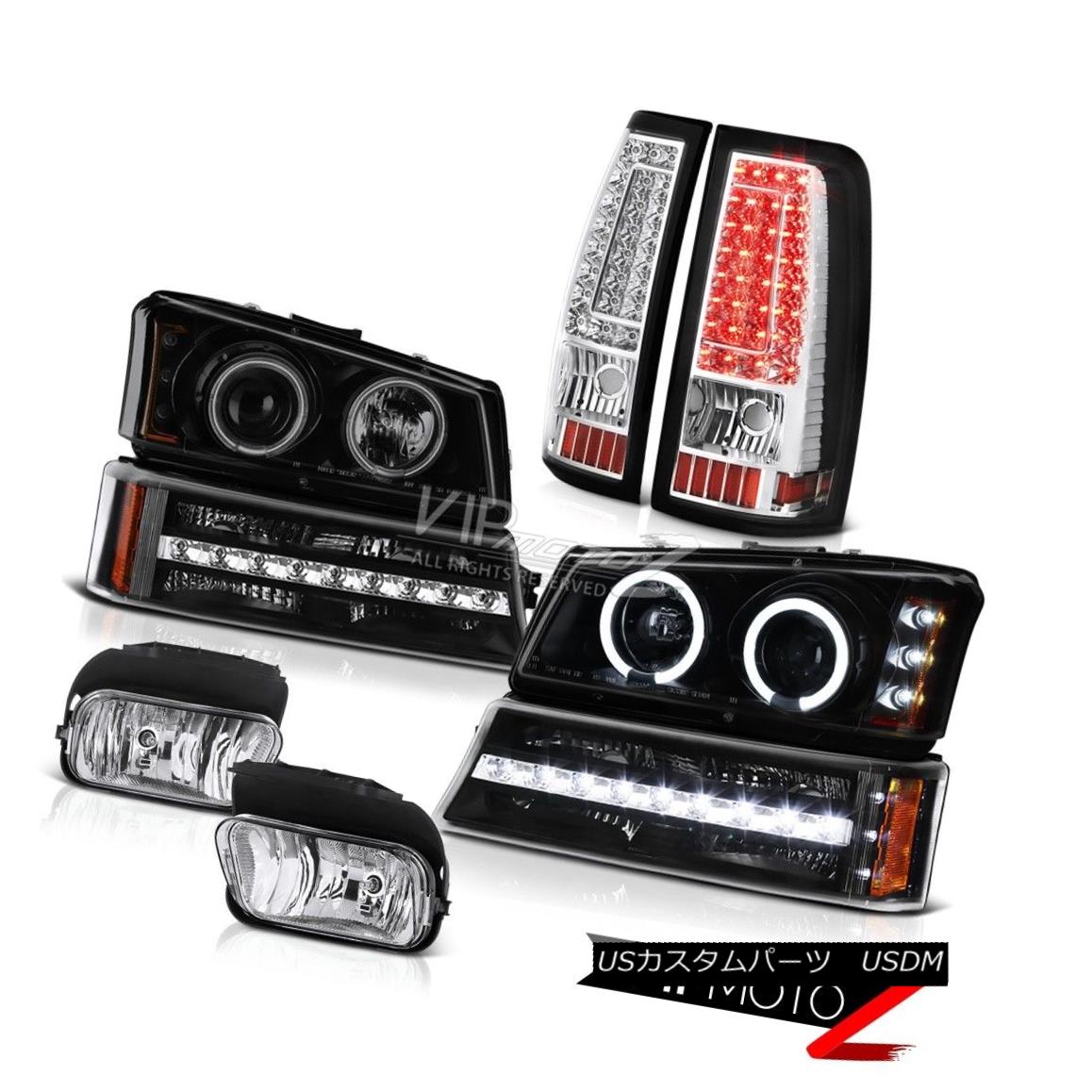 ヘッドライト 03-06 Chevy Silverado 1500 Foglamps Taillamps Bumper Light Headlights Ccfl Ring 03-06 Chevy Silverado 1500 Foglamps TaillampsバンパーライトヘッドライトCcflリング 【並行輸入品】