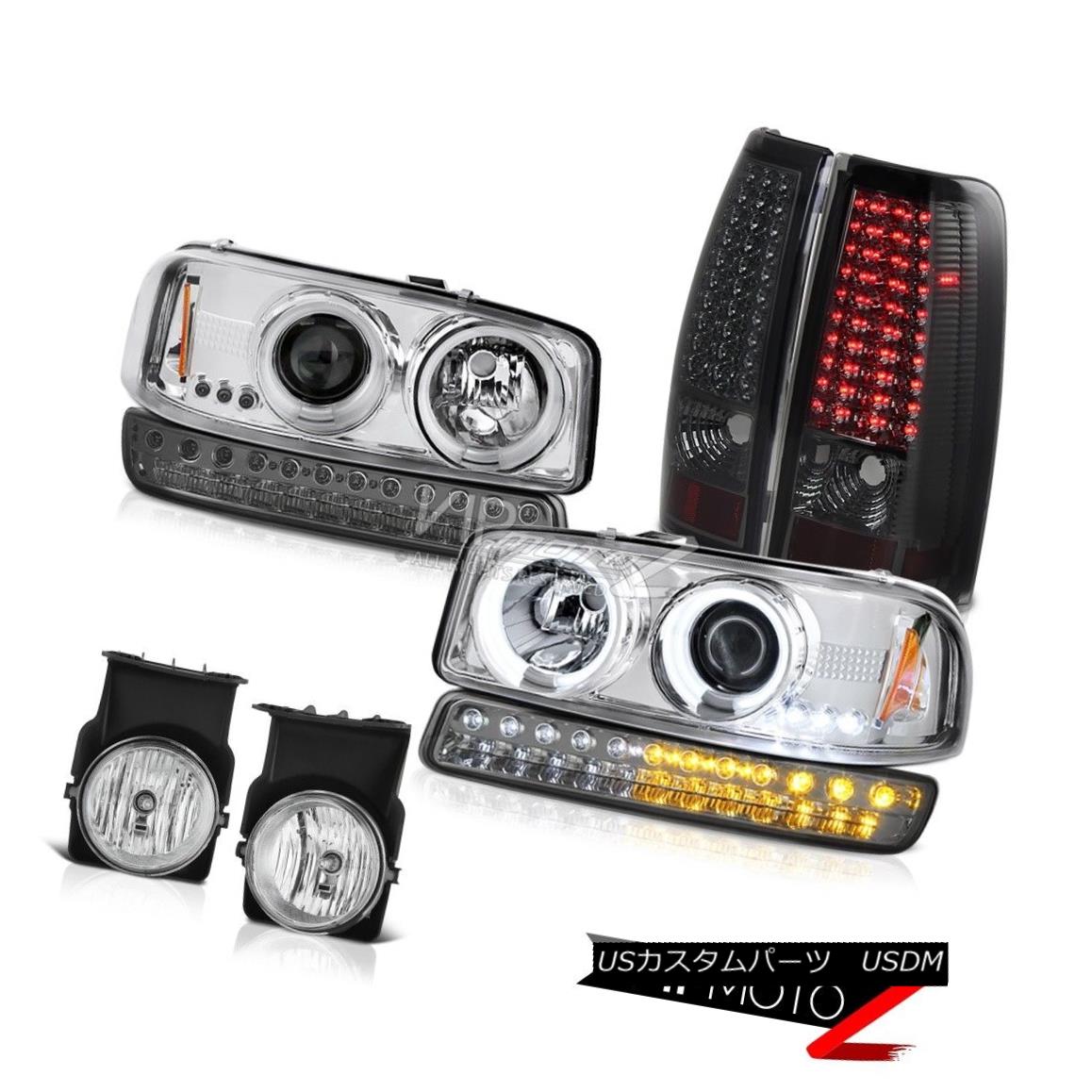 ヘッドライト 03-06 Sierra C3 Fog Lights Phantom Smoke Taillamps Parking Lamp Headlights LED 03-06シエラC3フォグライトファントムスモークタイルランプパーキングランプヘッドライトLED 【並行輸入品】