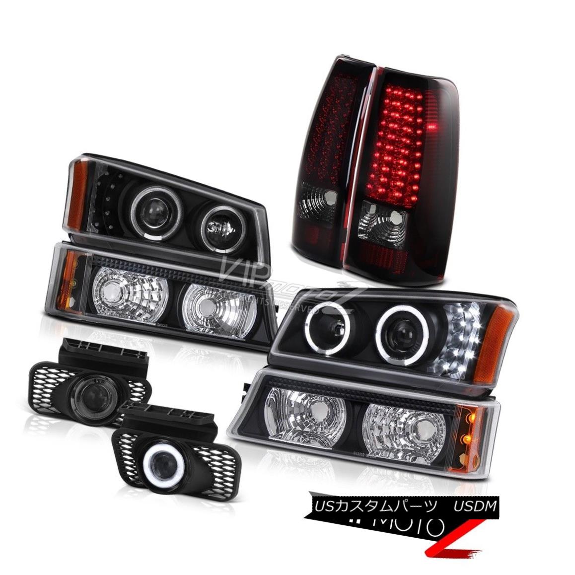 ヘッドライト LED Angel Eye Projector Headlight Signal Taillamp Foglight 03 04 05 06 Silverado LEDエンジェルアイプロジェクターヘッドライト信号Taillamp Foglight 03 04 05 06シルバラード 【並行輸入品】