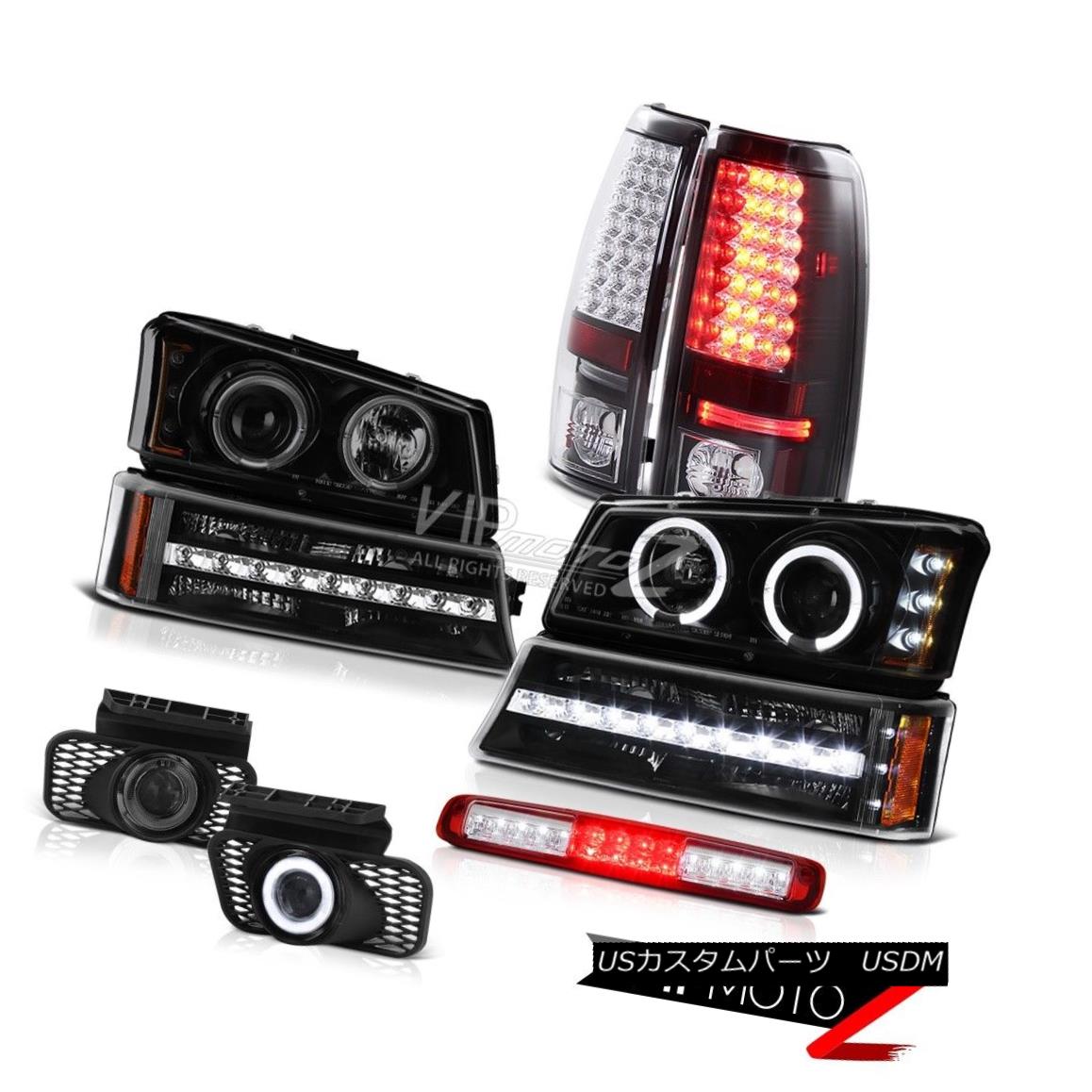ヘッドライト 03-06 Silverado 2500Hd Red 3RD Brake Lamp Foglamps Bumper Headlights Rear Lights 03-06 Silverado 2500Hd赤3RDブレーキランプフォグランプバンパーヘッドライトリアライト 【並行輸入品】