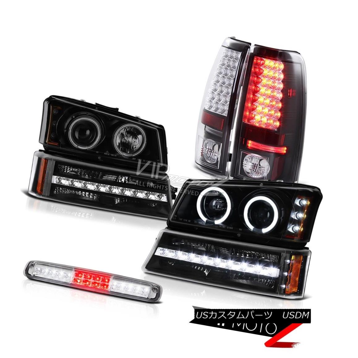 ヘッドライト 2003-2006 Silverado Roof Brake Lamp Bumper Headlights Tail Lights Ccfl Halo SMD 2003-2006 Silverado屋根用ブレーキランプバンパーヘッドライトテールライトCcfl Halo SMD 【並行輸入品】