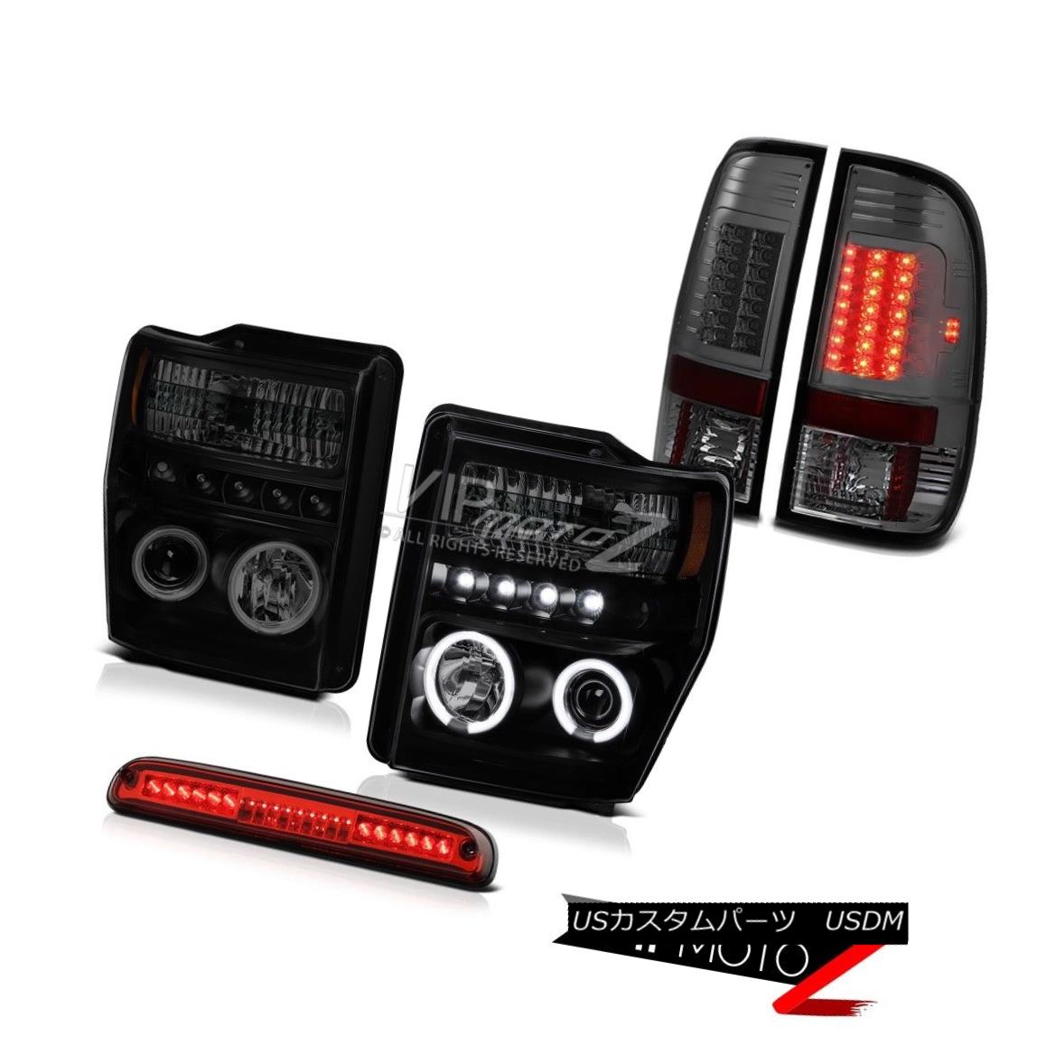 ヘッドライト CCFL Angel Eye Headlamps L.E.D Tail Lights Smoke Roof Brake 08 09 10 F-250 FX4 CCFLエンジェルアイヘッドランプL.E.Dテールライトスモークルーフブレーキ08 09 10 F-250 FX4 【並行輸入品】
