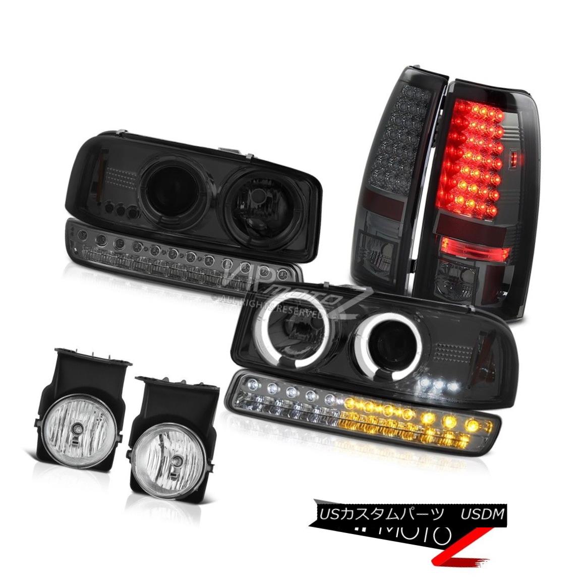 ヘッドライト 03-06 Sierra 4.3L Crystal clear Foglamps SMD Taillamps Parking Light Headlights 03-06シエラ4.3LクリスタルクリアフォグランプSMDタイルランプパーキングライトヘッドライト 【並行輸入品】