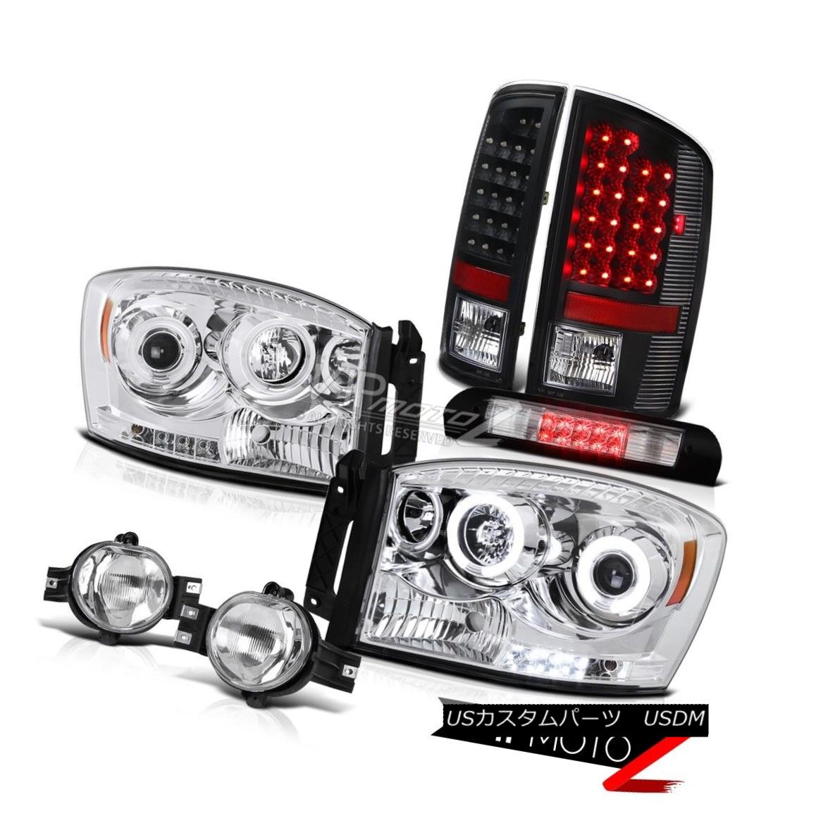 ヘッドライト 2006 Dodge Ram Hemi CCFL Halo Headlights LED Tail Light Clear Fog Roof Stop 2006 Dodge Ram Hemi CCFL HaloヘッドライトLEDテールライトクリアフォグ屋根停止 【並行輸入品】