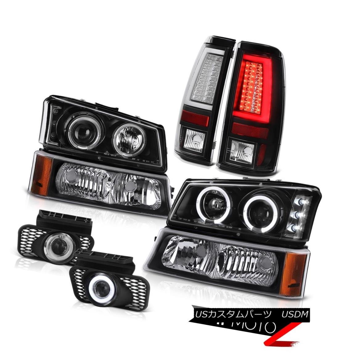 ヘッドライト 03 04 05 06 Chevy Silverado Tail Lights Signal Lamp Foglamps Projector Headlamps 03 04 05 06 Chevy Silveradoテールライト信号ランプフォグランププロジェクターヘッドランプ 【並行輸入品】