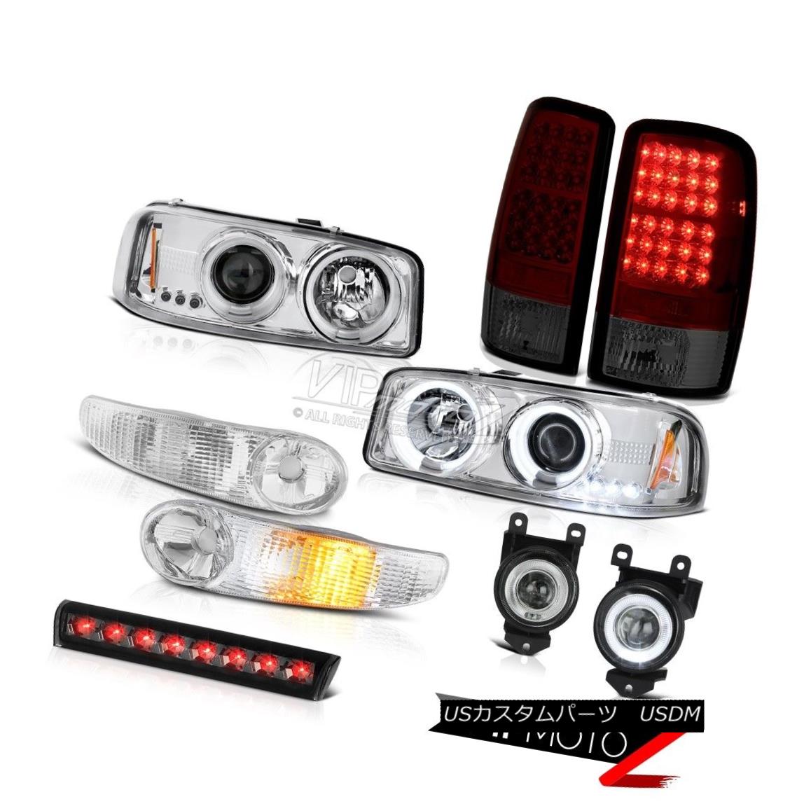 ヘッドライト CCFL Halo DRL 01-06 Yukon Headlamp Signal LED SMD Tail Light Foglamp Cargo Brake CCFL Halo DRL 01-06ユーコンヘッドランプ信号LED SMDテールライトフォグランプカーゴブレーキ 【並行輸入品】
