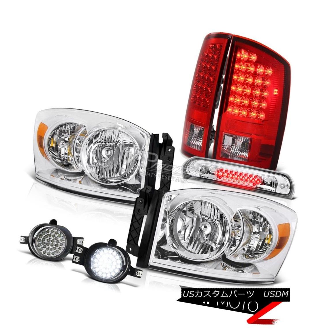 ヘッドライト L+R Headlight Bright Taillamps DRLamps Fog High Brake Cargo LED 2006 Dodge Ram L + RヘッドライトブライトタイランプDRLampsフォグハイブレーキキャゴLED 2006 Dodge Ram 【並行輸入品】