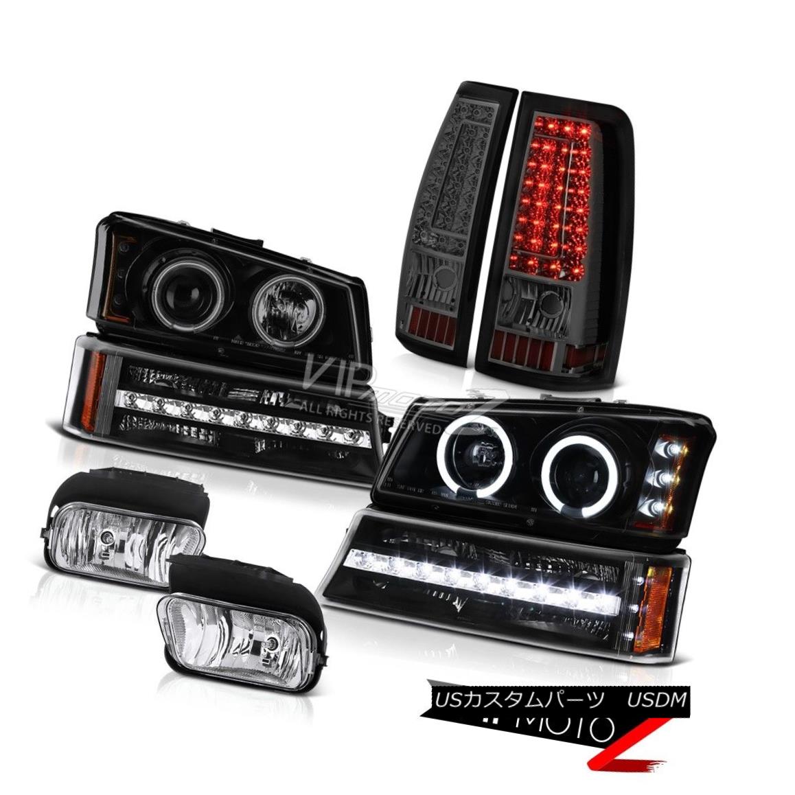 ヘッドライト 03 04 05 06 Silverado Chrome Foglamps Tail Brake Lights Bumper Light Headlamps 03 04 05 06 Silverado Chrome Foglampsテールブレーキライトバンパーライトヘッドランプ 【並行輸入品】