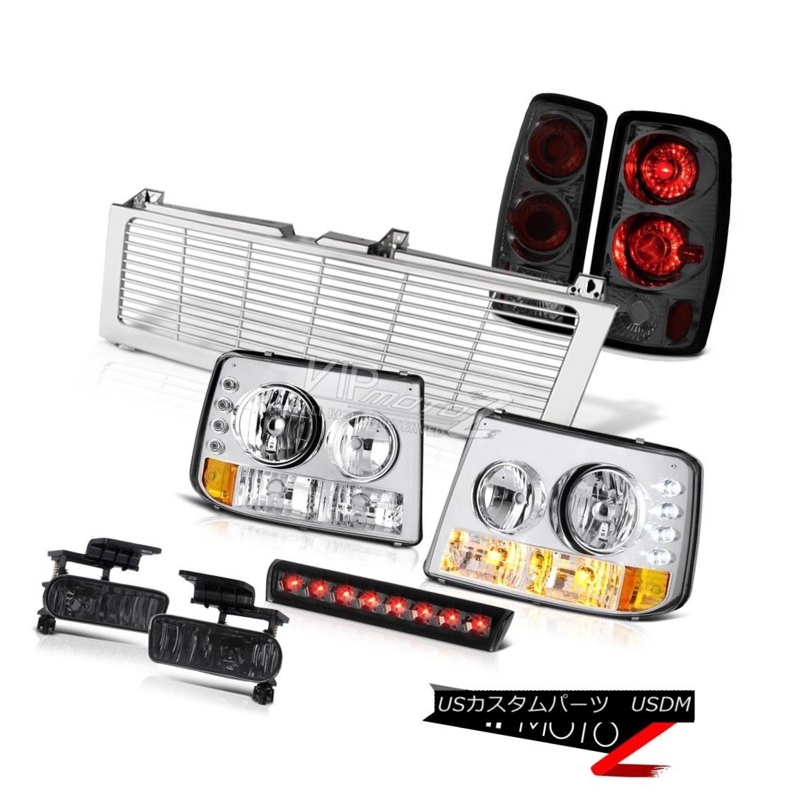 ヘッドライト Parking Headlights Smoke Rear Brake Lamps Dark Fog 3rd LED 2000-06 Suburban 8.1L パーキングヘッドライトスモークリアブレーキランプダークフォッグ3rd LED 2000-06郊外8.1L 【並行輸入品】