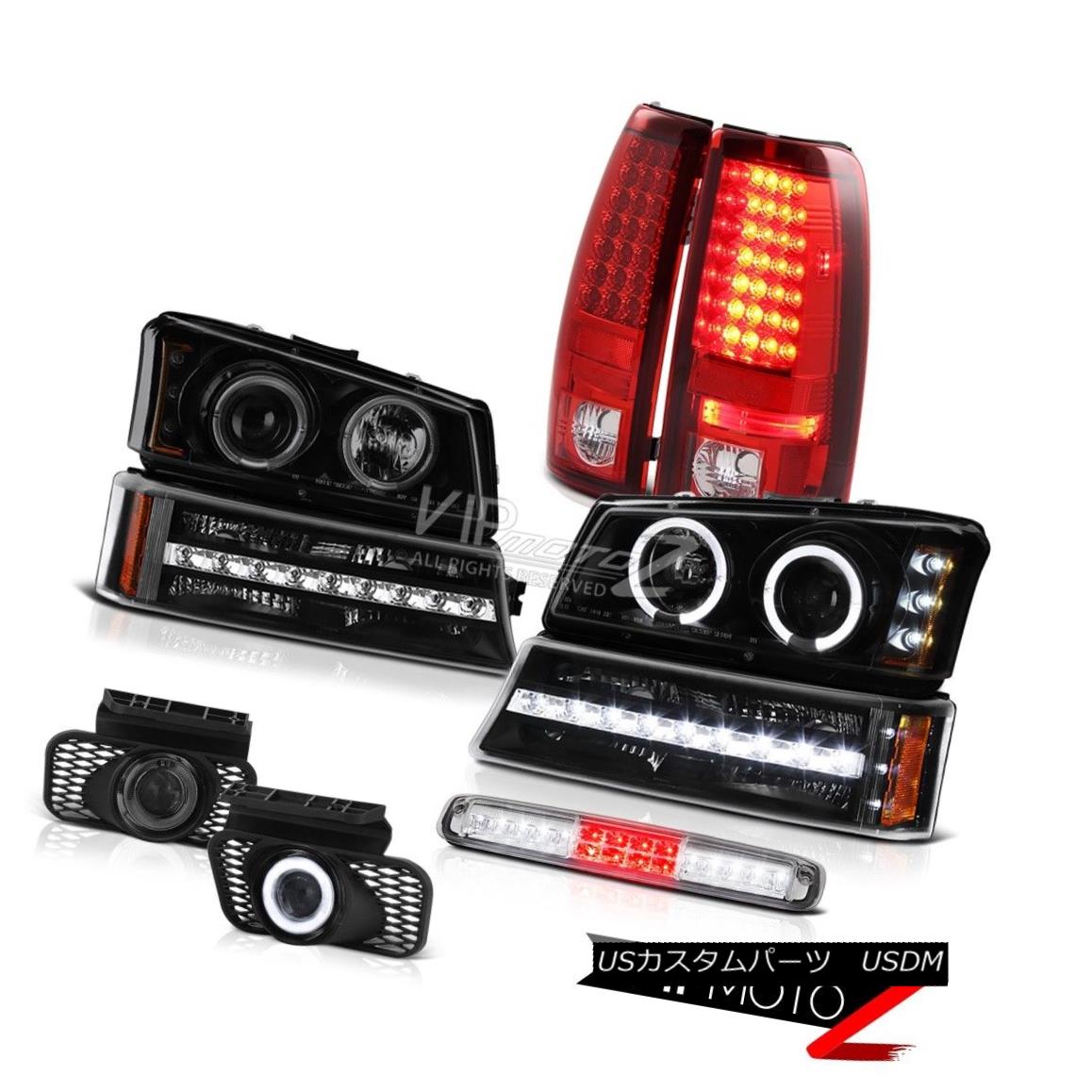 ヘッドライト 03-06 Silverado Third Brake Lamp Smokey Foglights Signal Headlights Taillamps 03-06 Silverado第3ブレーキランプスモーキーフォグライトシグナルヘッドライトタイルランプ 【並行輸入品】